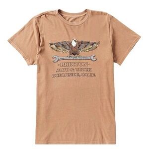 Brixton Auto Truck Oceanside Graphic T-Shirt Mens XXL New Without Tags